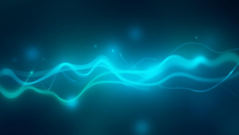 Abstract digital design representing customer support and connectivity
